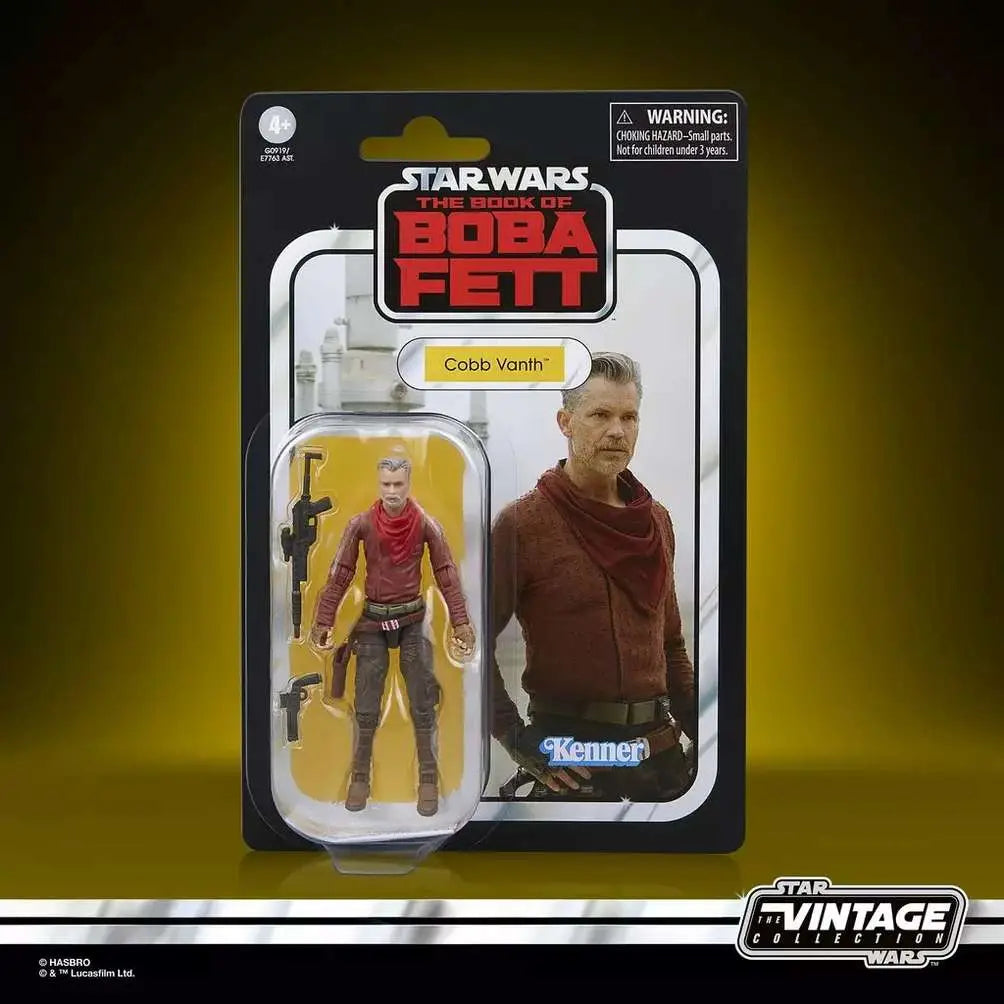 STAR WARS VINTAGE BOOK OF BOBA FETT COBB VANTH ACTION FIGURE