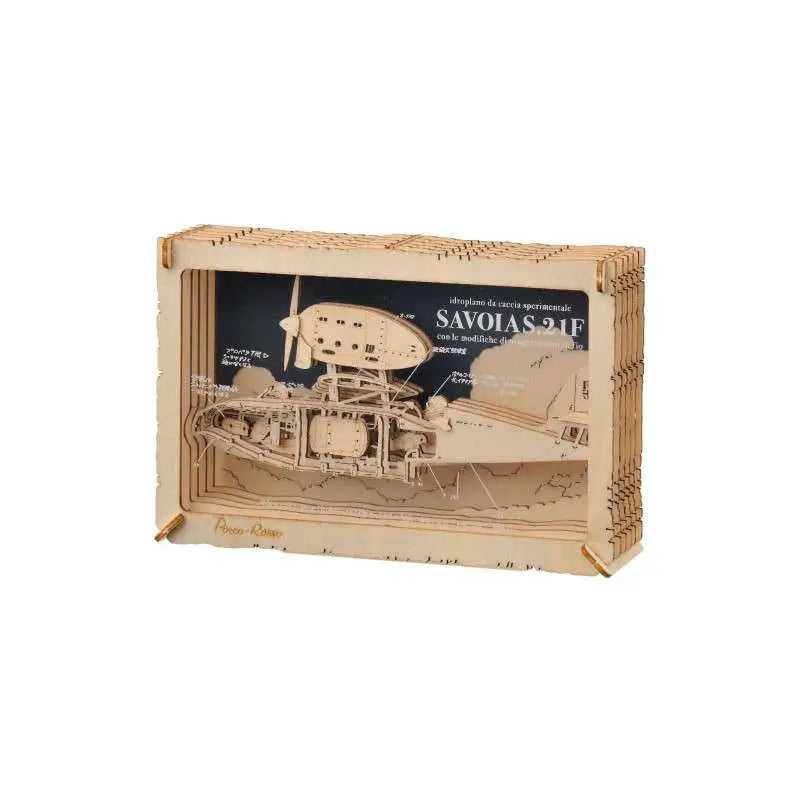 PORCO ROSSO SAVOIA WOOD STYLE PAPER THEATER