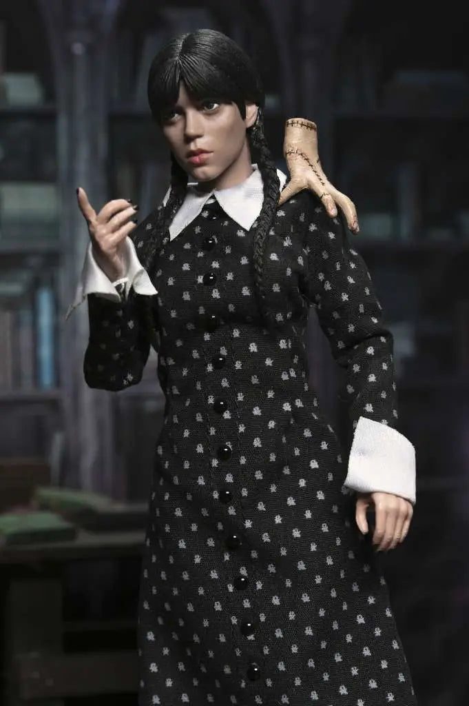 WEDNESDAY ADDAMS CLASSIC DRESS CLOTHED AF