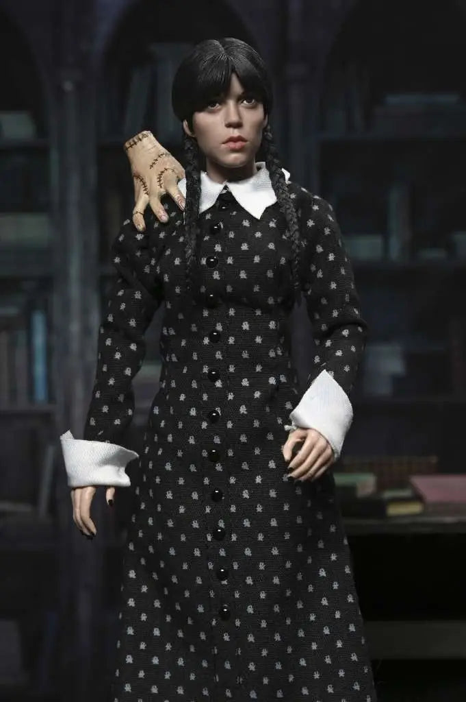 WEDNESDAY ADDAMS CLASSIC DRESS CLOTHED AF
