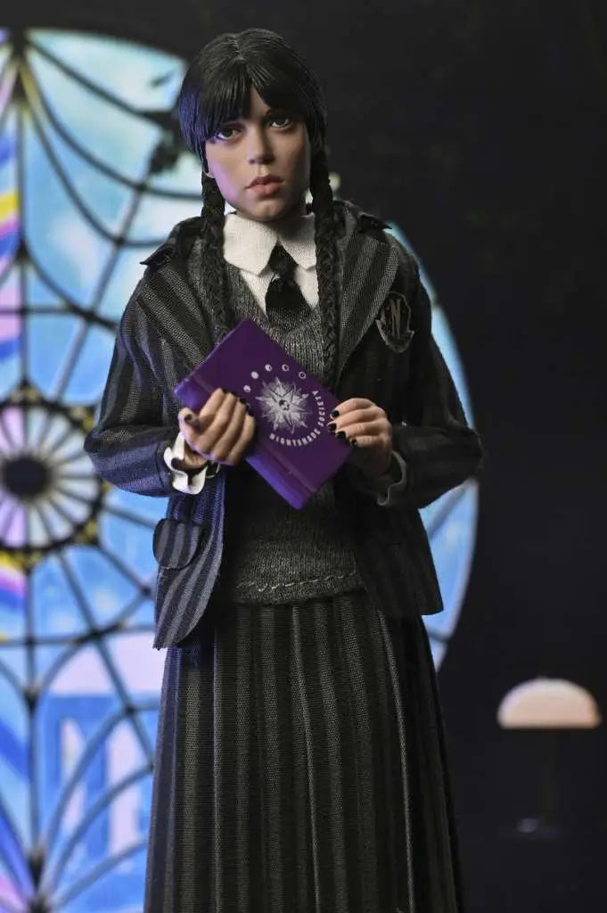 WEDNESDAY ENID & WEDNESDAY NEVERMORE UNIFORM 2-PACK CLOTHED AF