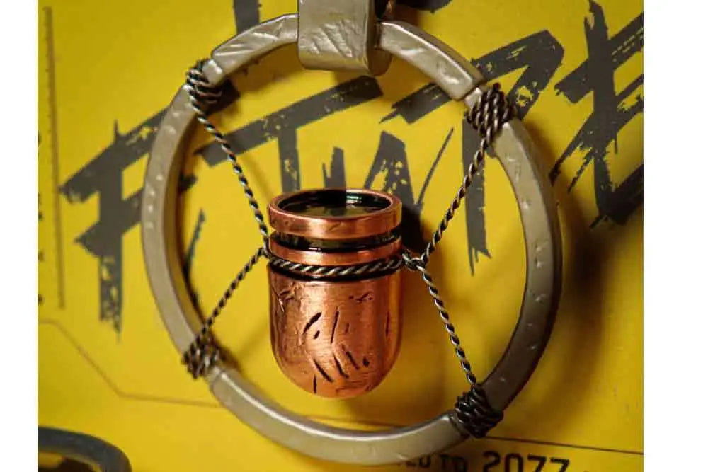 CYBERPUNK 2077 V’S BULLET NECKLACE