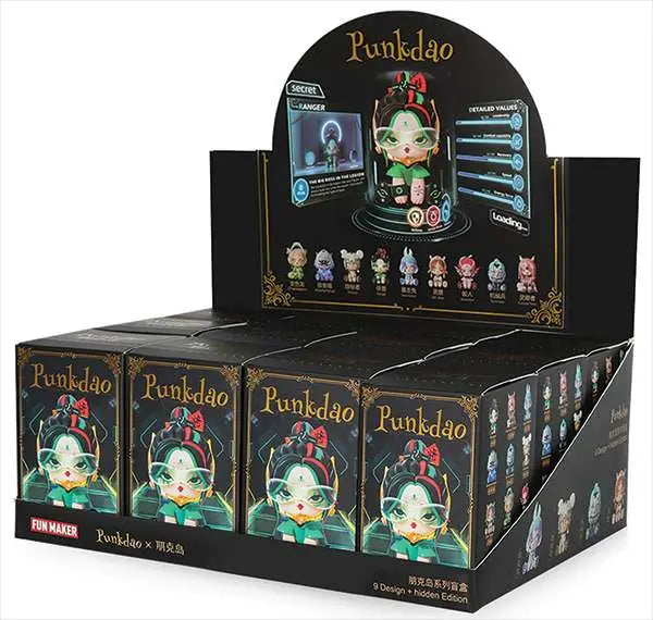 PUNKDAO FIGURINE BLIND BOX DISPLAY (12)