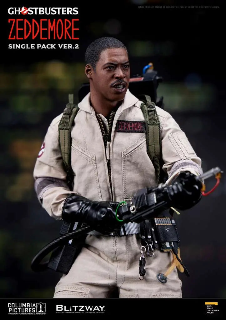 GHOSTBUSTERS WINSTON ZEDDEMORE VER.2 1/6 ACTION FIGURE