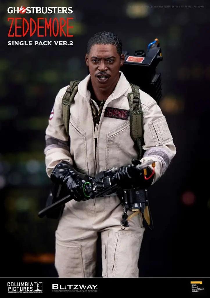 GHOSTBUSTERS WINSTON ZEDDEMORE VER.2 1/6 ACTION FIGURE
