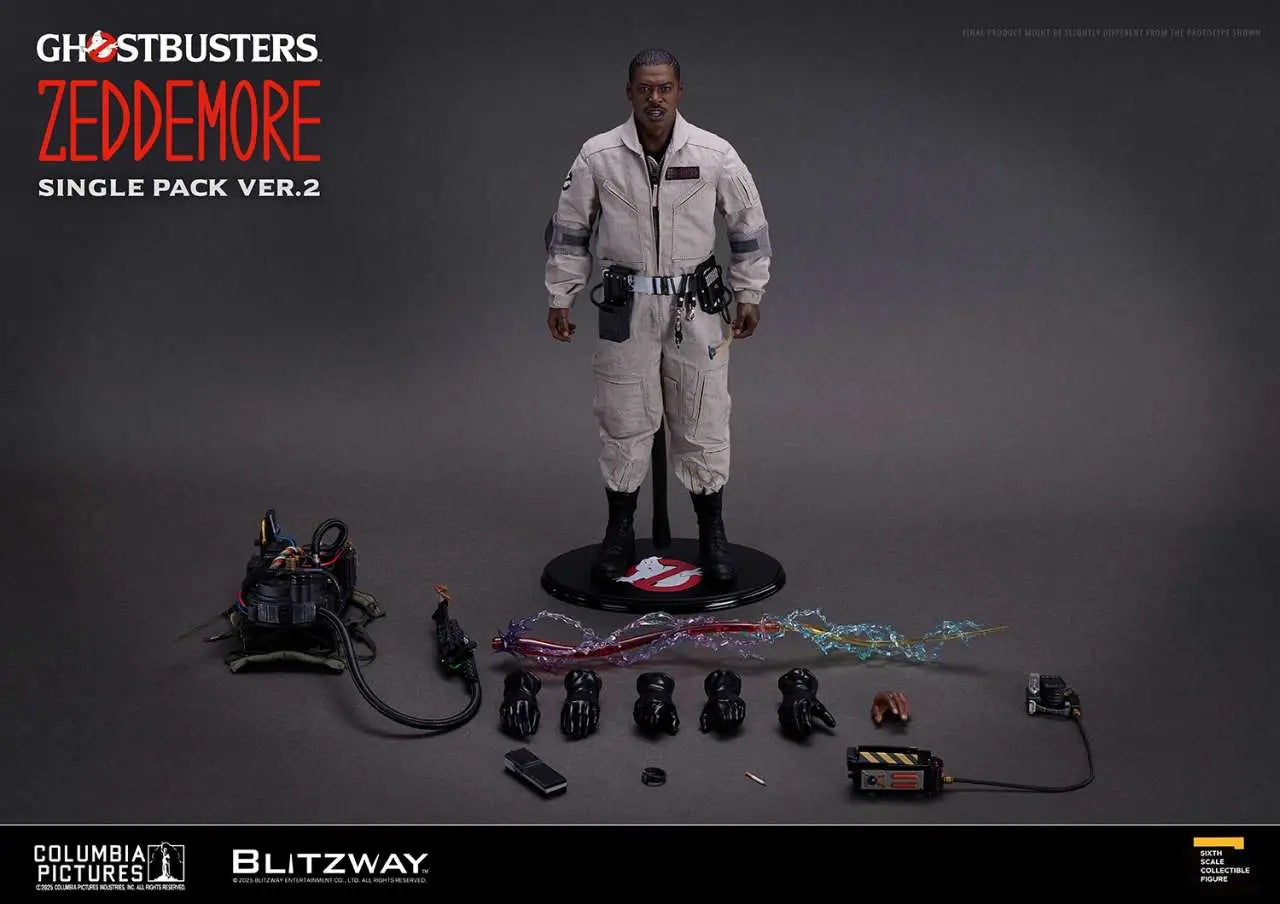 GHOSTBUSTERS WINSTON ZEDDEMORE VER.2 1/6 ACTION FIGURE