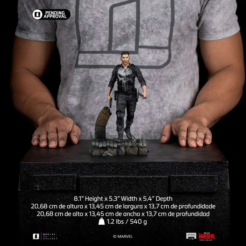 DAREDEVIL BORN AGAIN PUNISHER 1/10 STATUE