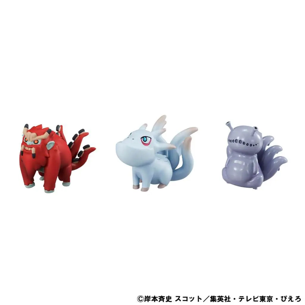NARUTO SHIPPUDEN GAIDEN UZUMAKI NARUTO & BIJU GEM SET STATUE