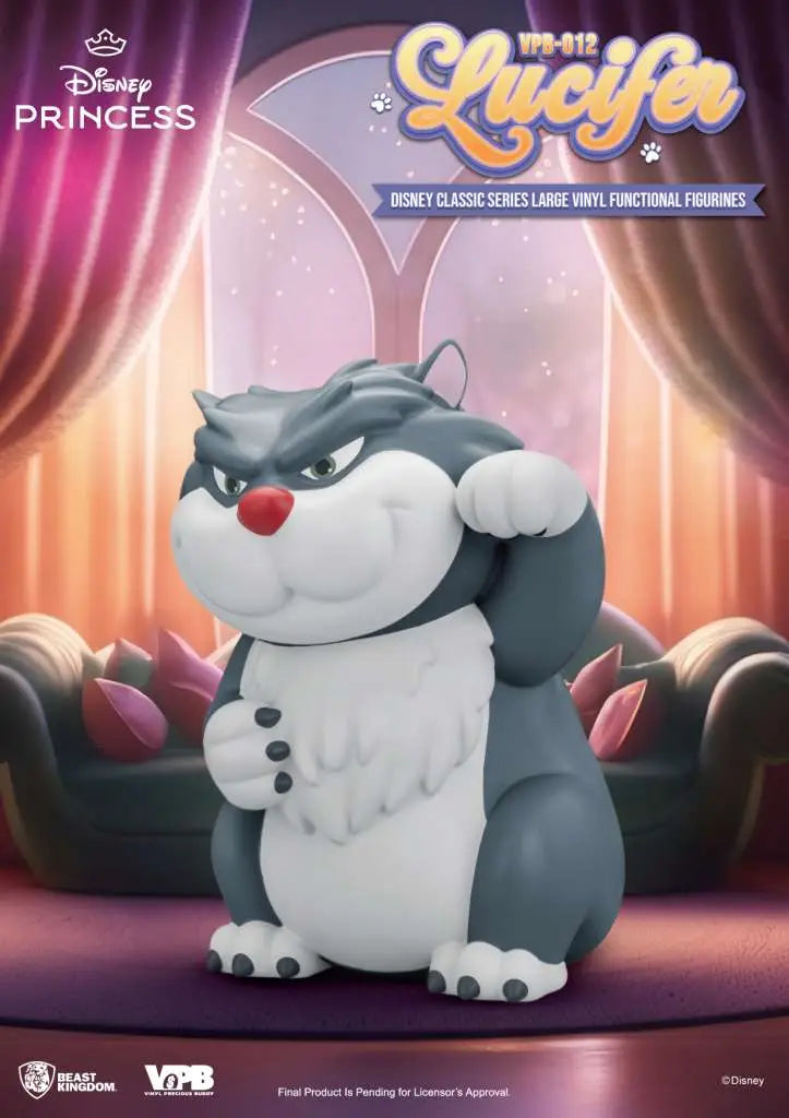 DISNEY CLASSIC SERIES LUCIFER LARGE VINYL PIGGY BANK