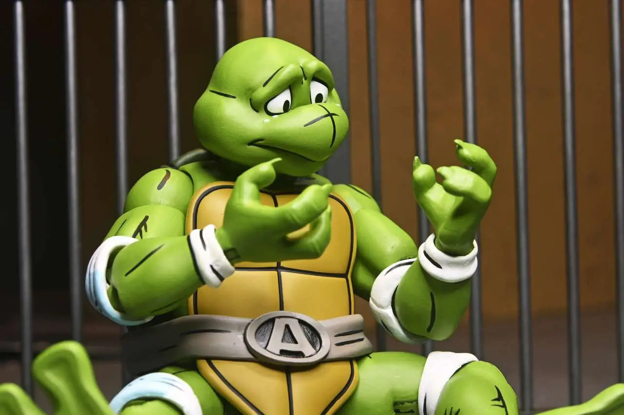 TEENAGE MUTANT NINJA TURTLES ARCHIE COMICS APRIL AS THE 5TH TURTLE AF