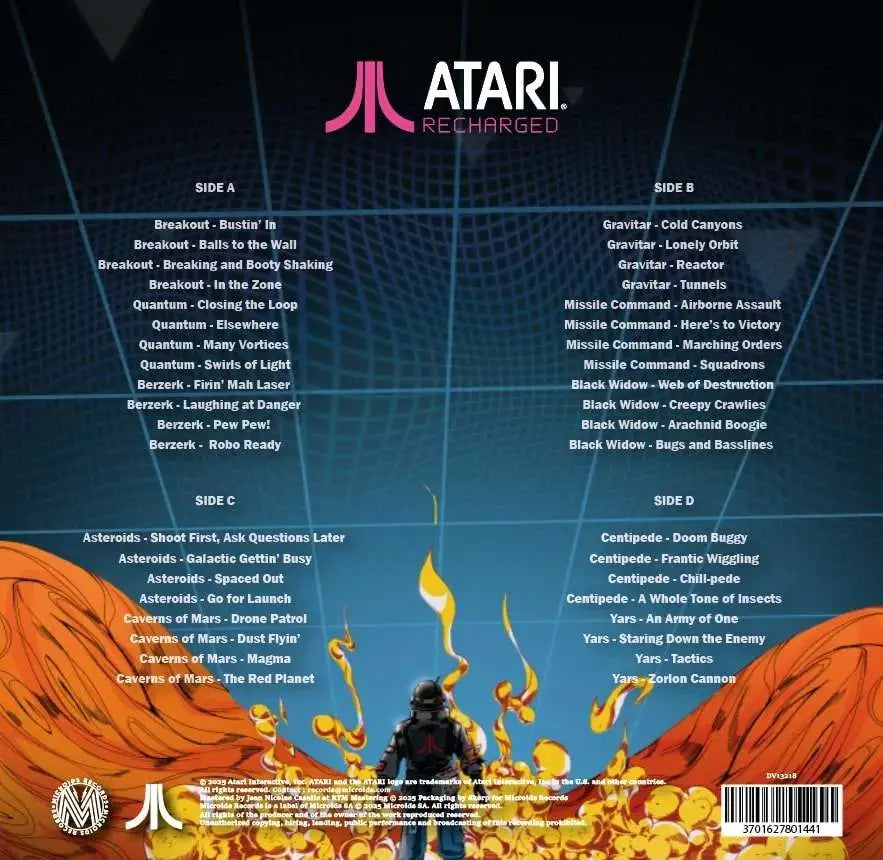 ATARI RECHARGED GAME SOUNDTRACK VINYLS