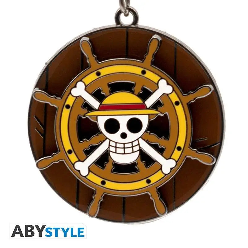 ONE PIECE THOUSAND SUNNY'S HELM MOVING KEYCHAIN