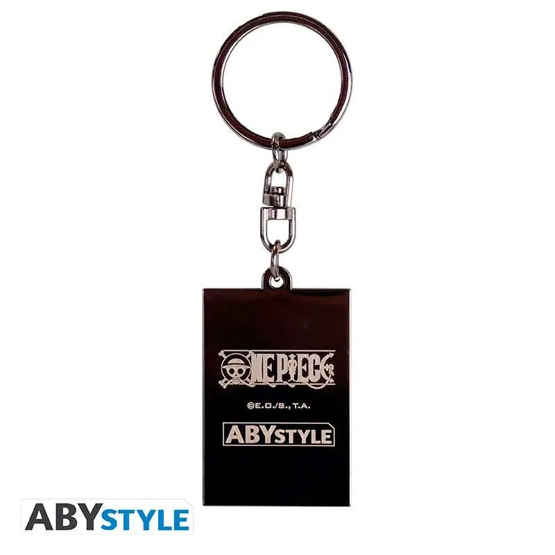 ONE PIECE LUFFY WANTED KEYCHAIN
