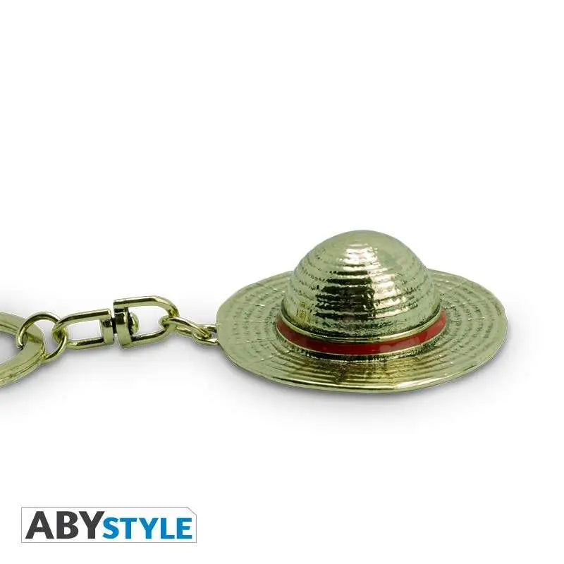 ONE PIECE LUFFY'S HAT KEYCHAIN 3D