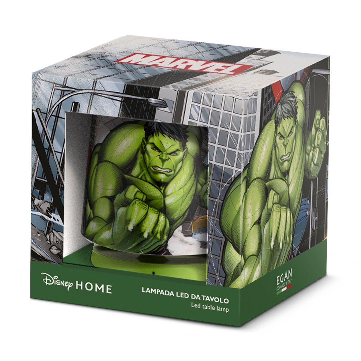 HULK - Rechargeable Table LED Lamp - 11cm