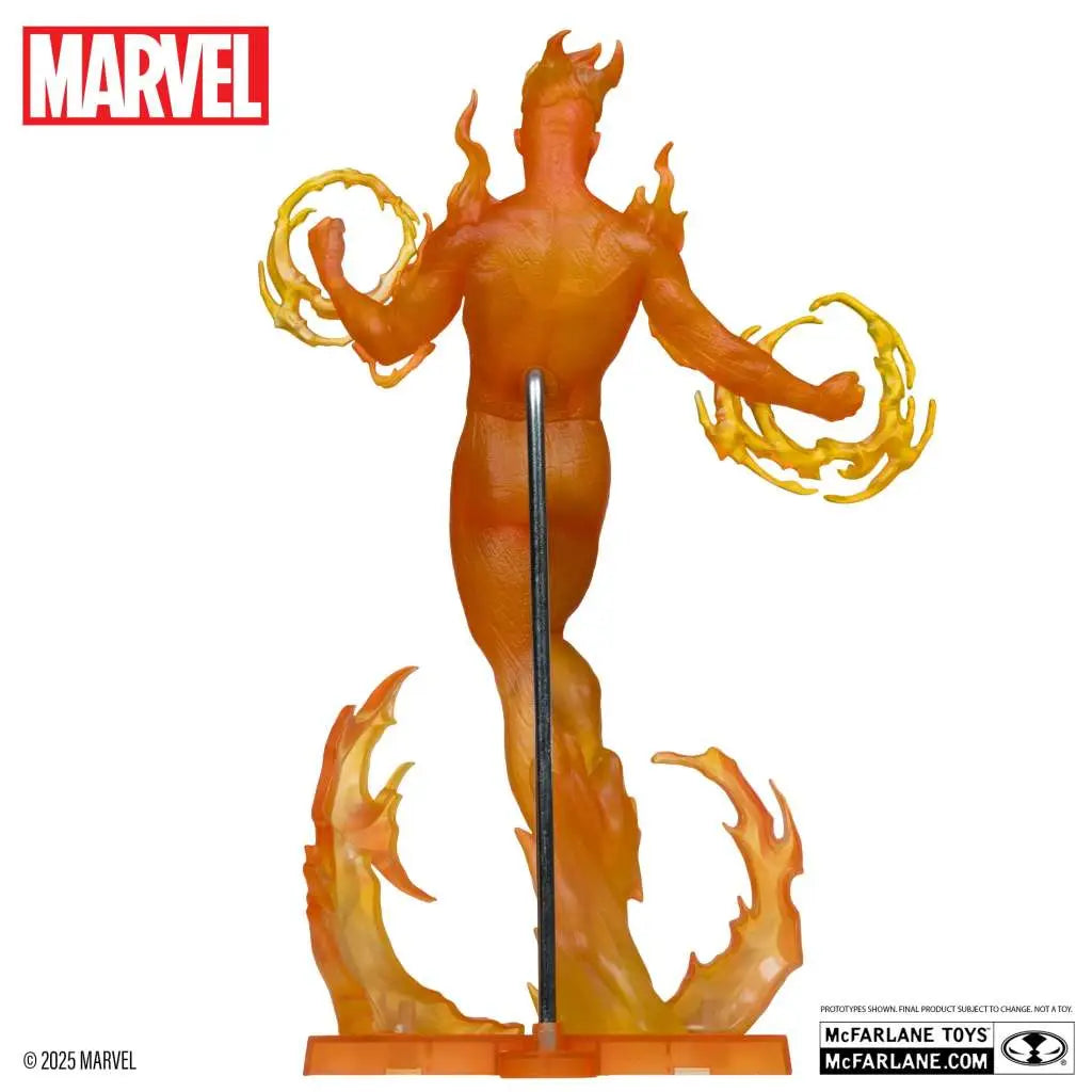 MARVEL COLLECTION W6 1:6 HUMAN TORCH (MARVEL 2-IN-1 #10) FIGURE