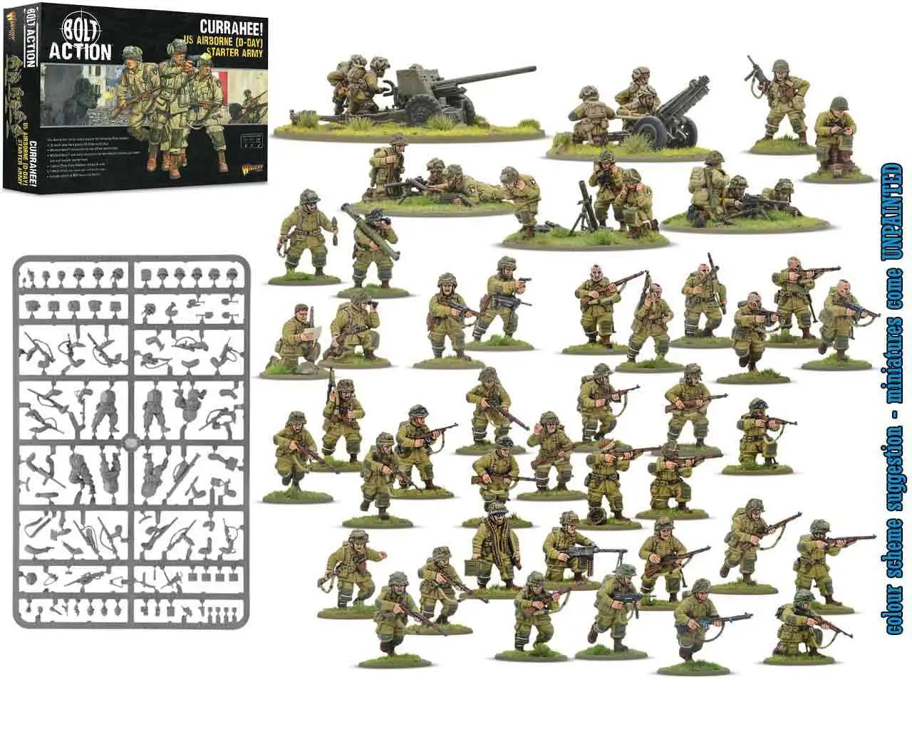 BOLT ACTION CURRAHEE US AIRBORNE DDAY STARTER ARMY