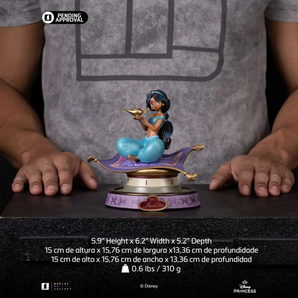 DISNEY'S ANIME PRINCESS JASMINE PVC STATUE