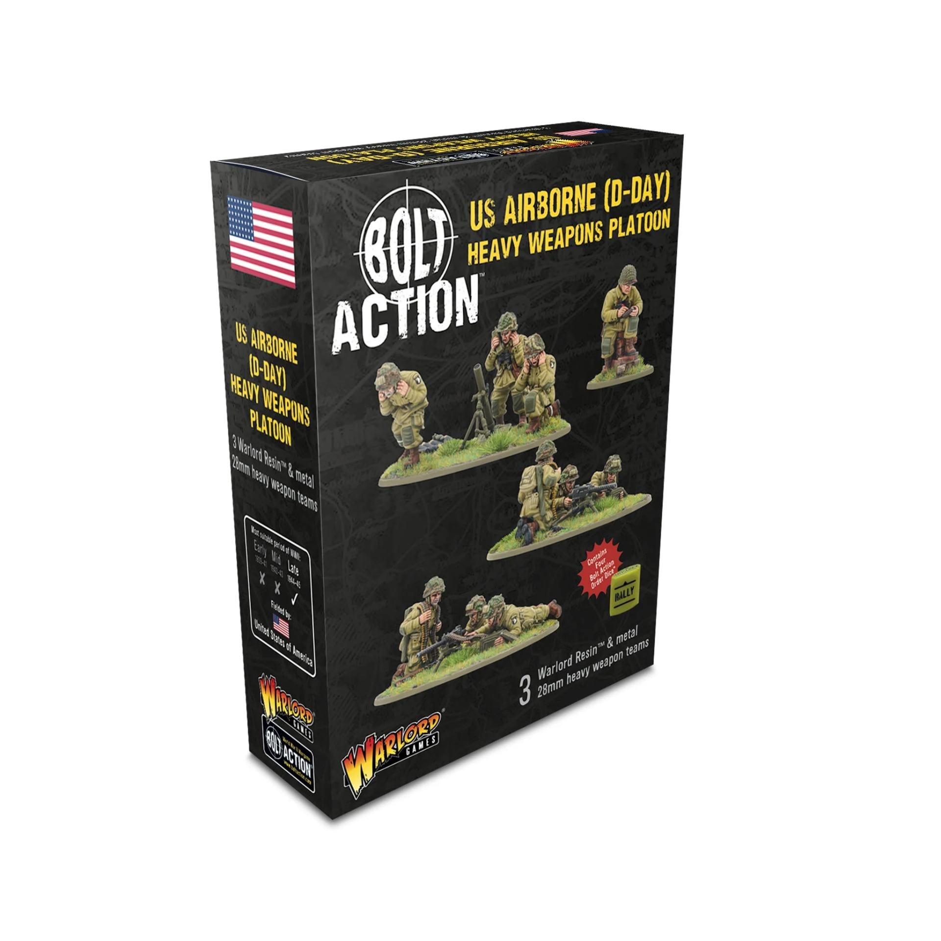 US AIRBORNE DDAY HEAVY WEAPON PLATOON
