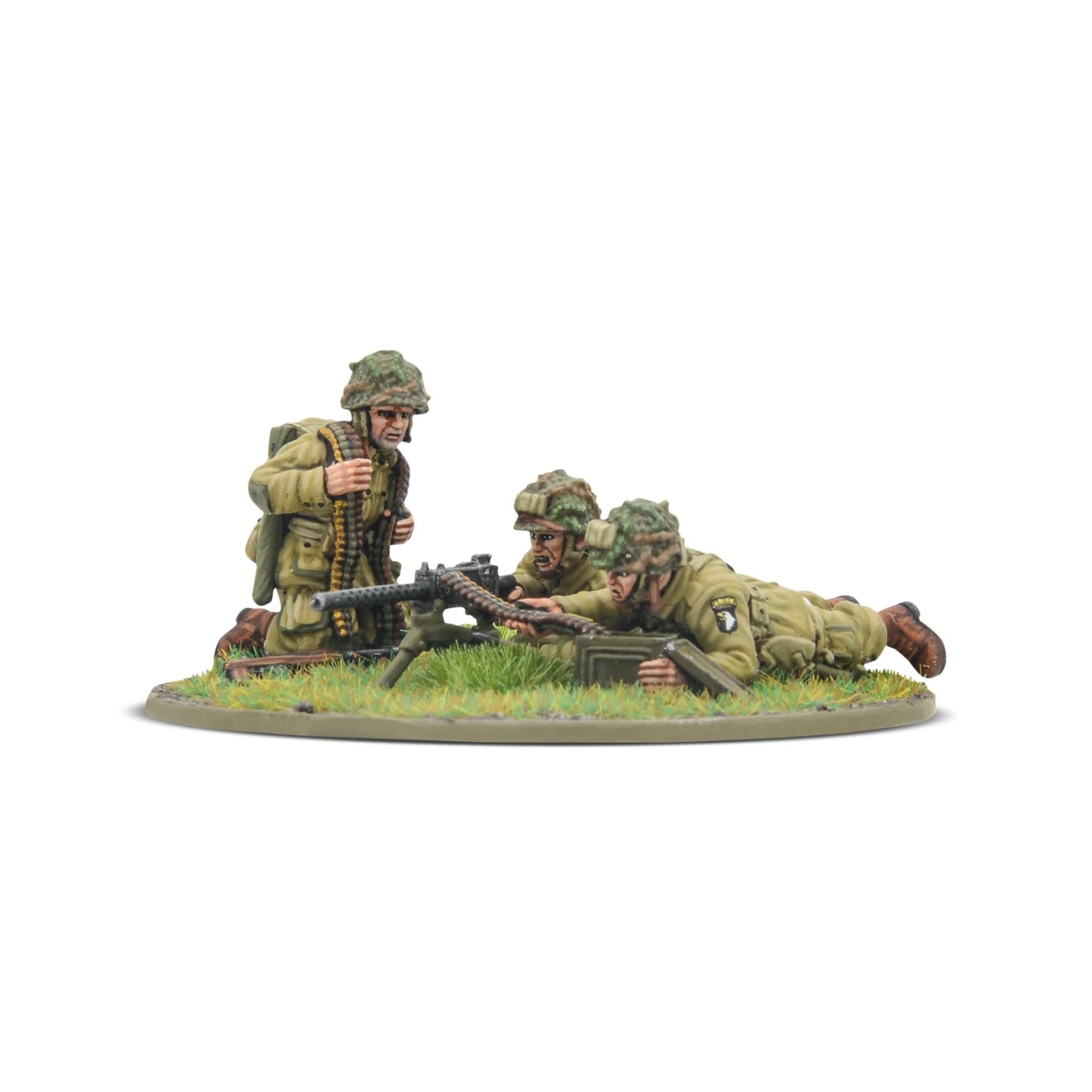 BOLT ACTION US AIRBORNE DDAY MMG TEAM