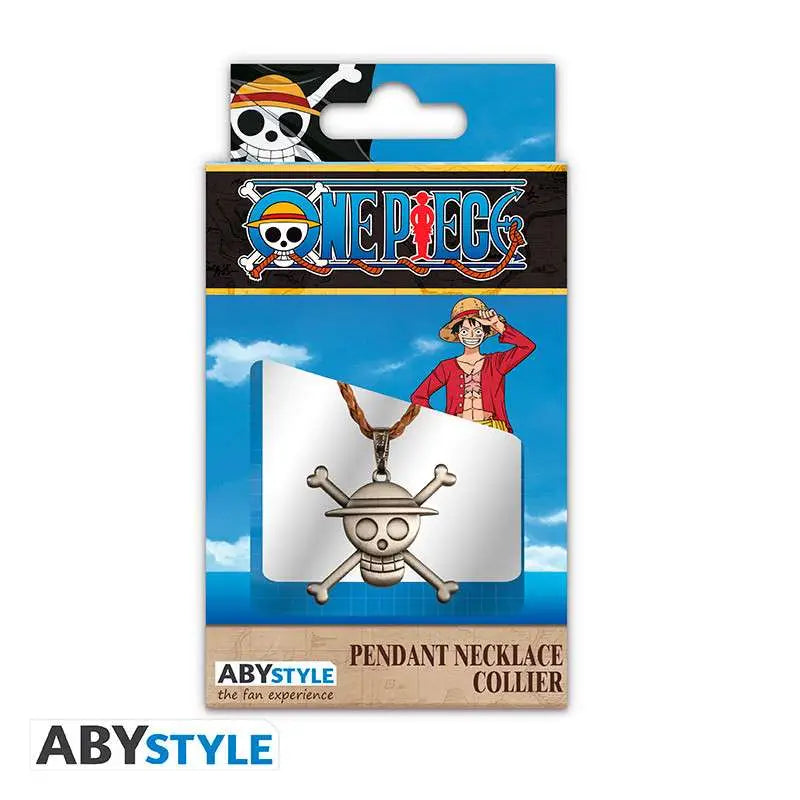 ONE PIECE SKULL PENDANT NECKLACE 3D