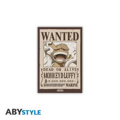 ONE PIECE WANTED LUFFY STANDARD MAGNET