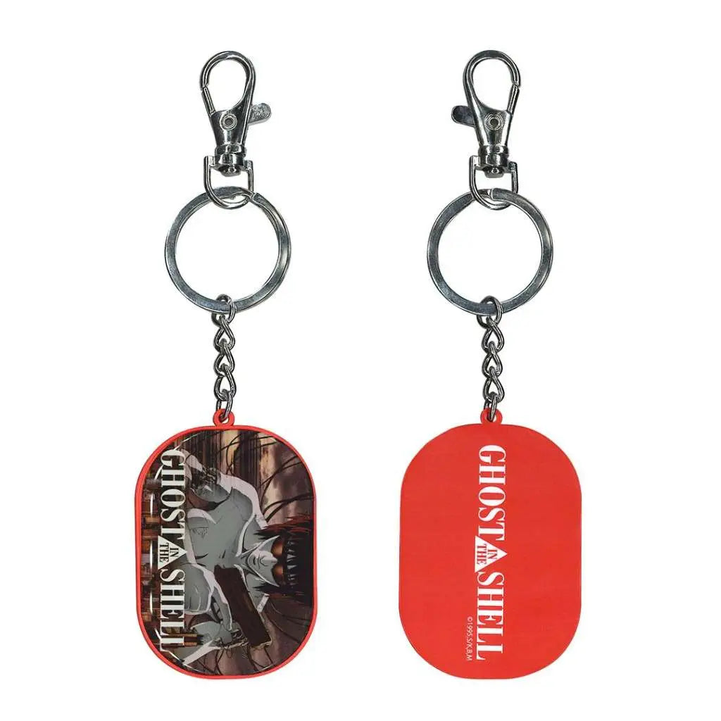 GHOST IN THE SHELL ARMED MOTOKO METAL KEYCHAIN