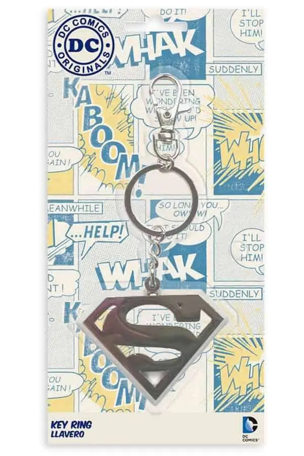 DC SUPERMAN LOGO KEYCHAIN