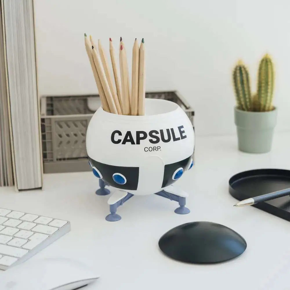 DRAGON BALL Z SPACECRAFT CAPSULE CORP PEN HOLDER