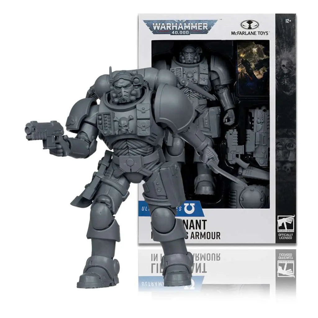 WARHAMMER 40000 WAVE 11  LIEUTENANT IN PHOBOS ARMOR SPACE MARINE UNPAINTED AF