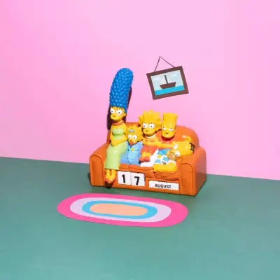 THE SIMPSONS FAMILY 3D PERPETUAL CALENDAR
