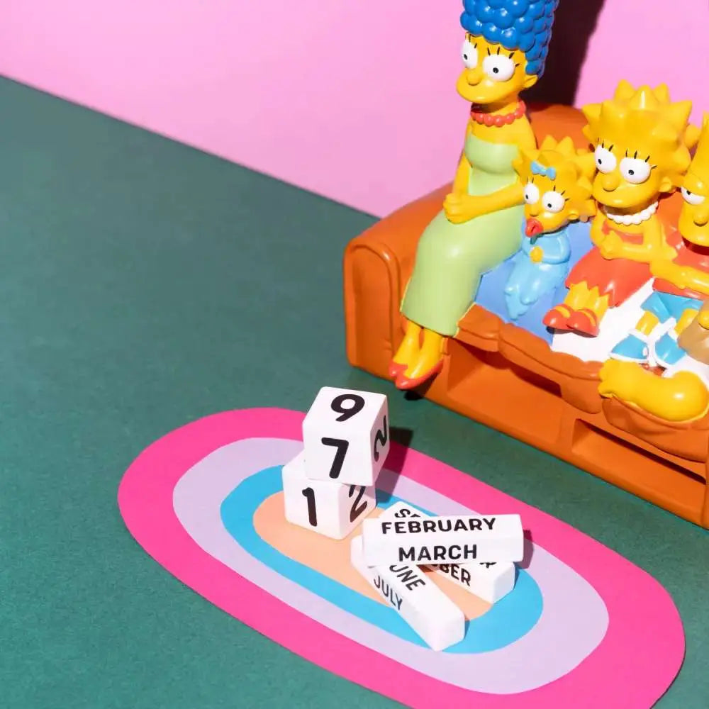 THE SIMPSONS FAMILY 3D PERPETUAL CALENDAR