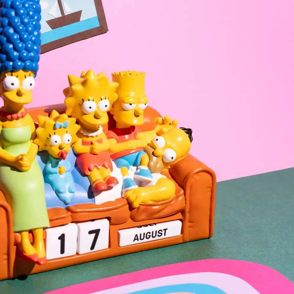 THE SIMPSONS FAMILY 3D PERPETUAL CALENDAR