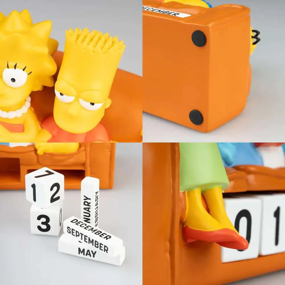 THE SIMPSONS FAMILY 3D PERPETUAL CALENDAR