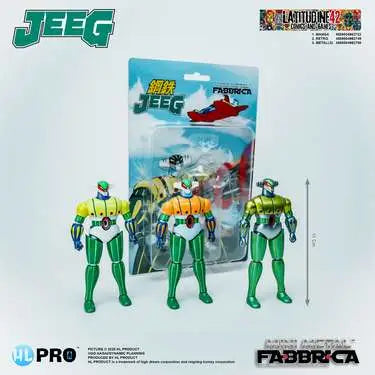 JEEG MINI METAL FABBRICA MANGA (YELLOW) ACTION FIGURE
