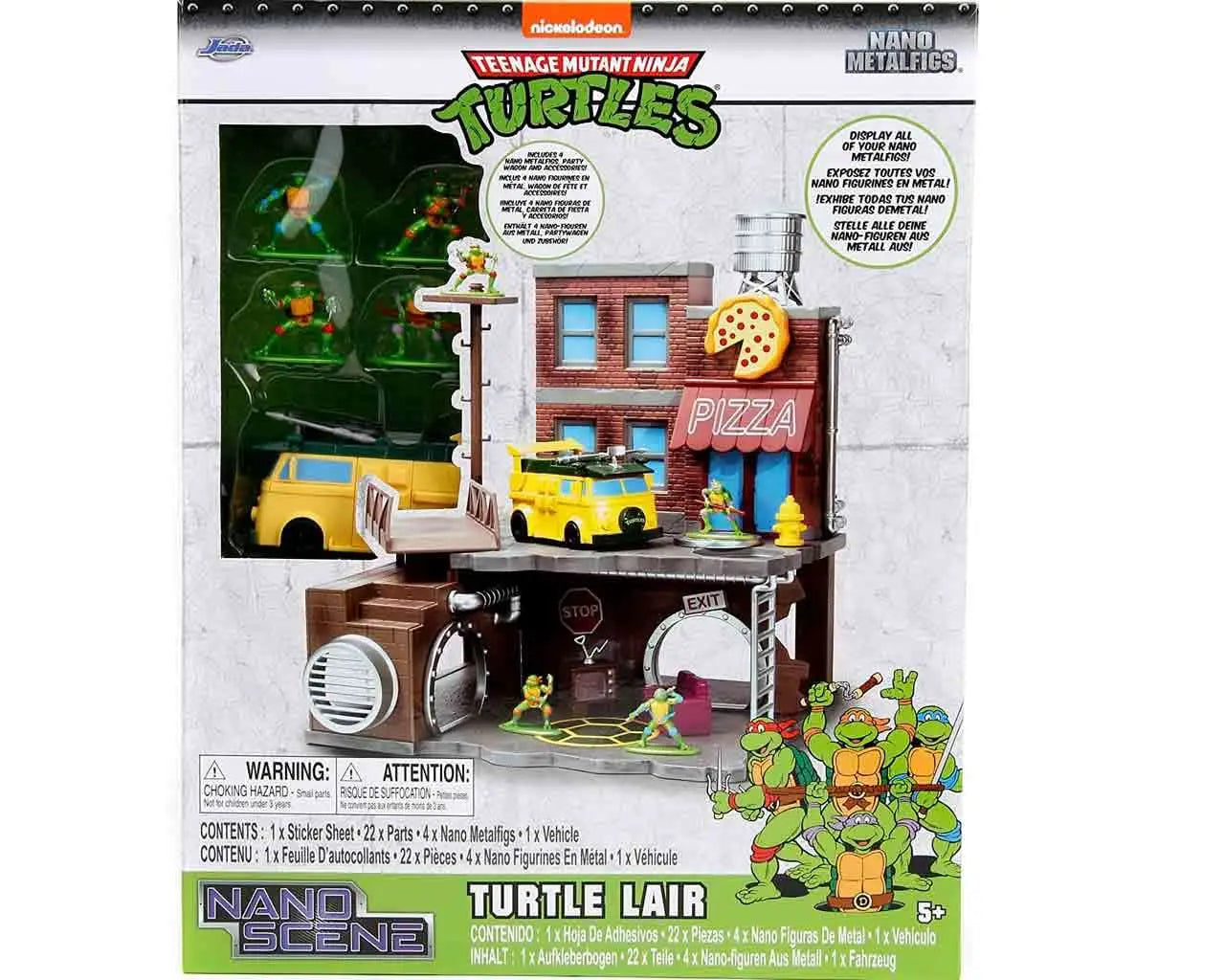 TEENAGE MUTANT NINJA TURTLE - LAIR DIORAMA NANO SCENE
