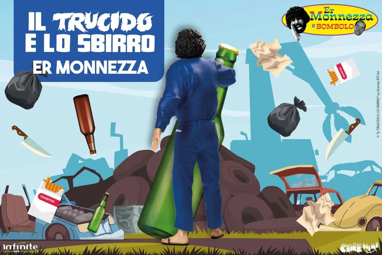 ER MONNEZZA IL TRUCIDO E LO SBIRRO CINE-MINI PVC