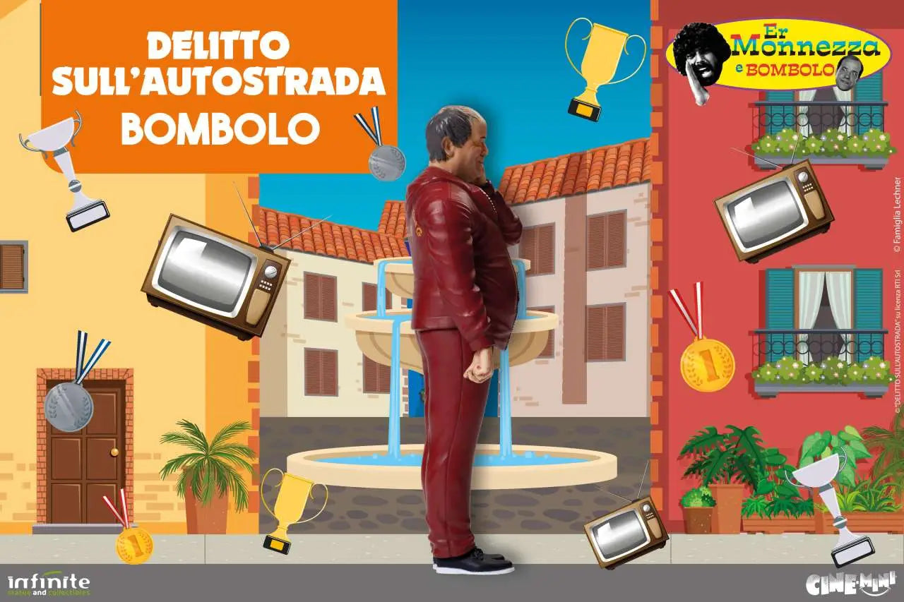 BOMBOLO VENTICELLO DELITTO SULL'AUTOSTRADA CINE-MINI PVC