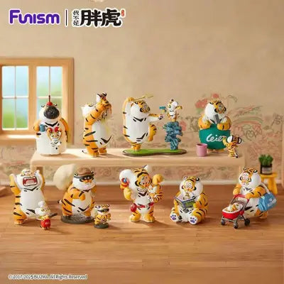 ALEXANDER THE TIGER ROARING LOVE SERIE 2 BLIND BOX DISPLAY (8)