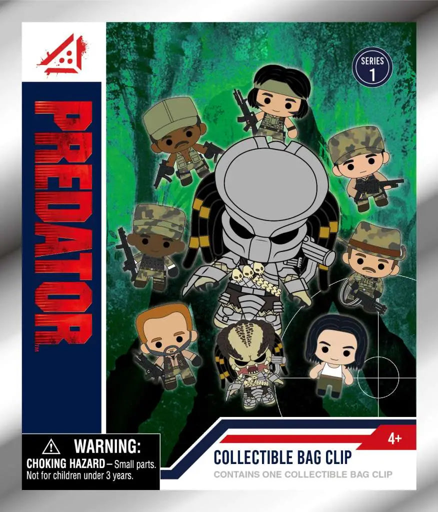 PREDATOR 3D S1 BAG CLIP BLIND BOX DISPLAY (24)