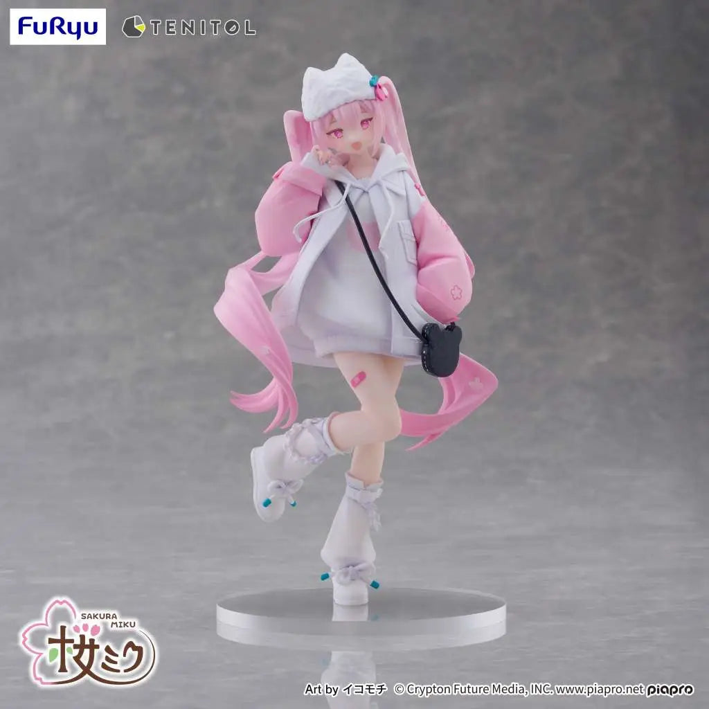 HASUNE MIKU SAKURA MIKU COOL STYLE TENITOL PETIT FIG