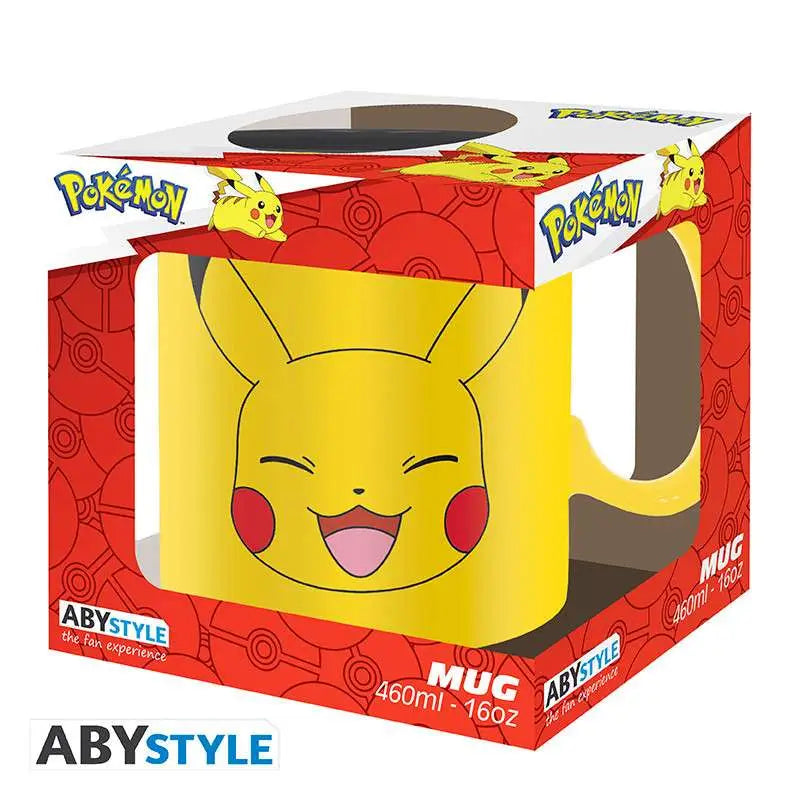 POKEMON PIKACHU FACE MUG