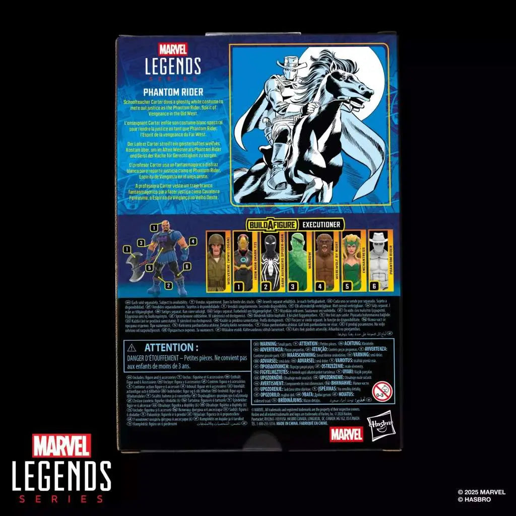 MARVEL LEGENDS EXECUTIONER BFS PHANTOM RIDER ACTION FIGURE