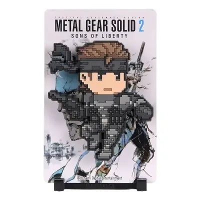 METAL GEAR SOLID 2 SOLID SNAKE HERO POSE FIGGYZ POP COLLECTIBLE MAGNET