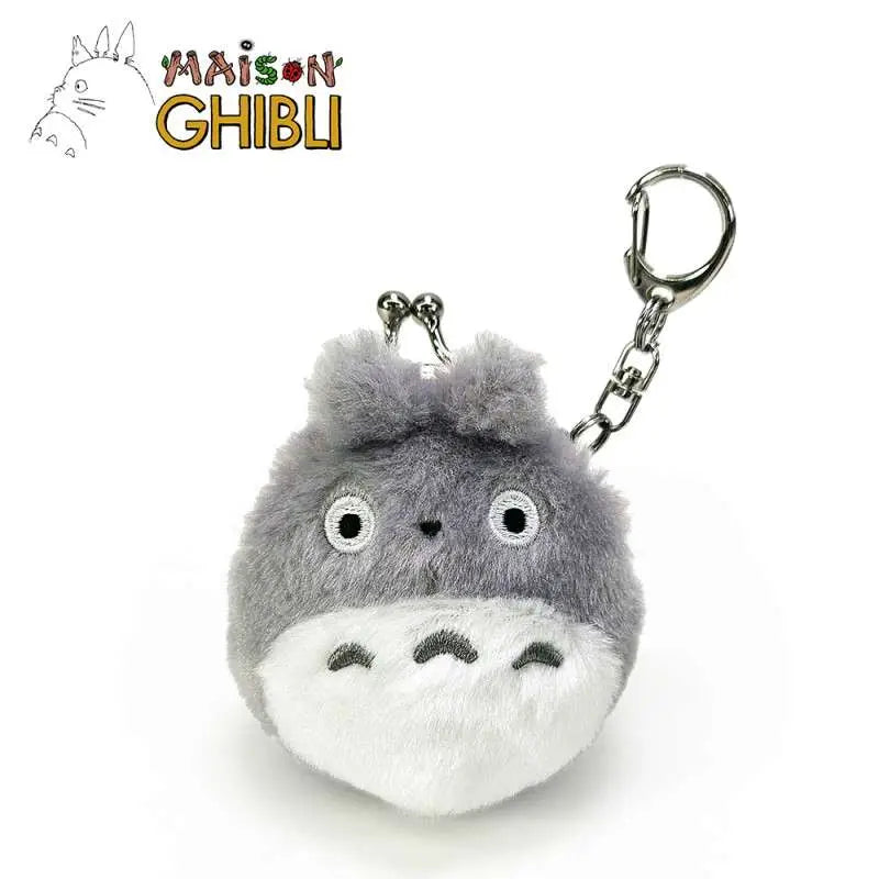 MY NEIGHBOR TOTORO BIG GREY TOTORO FUNWARI MINI COIN PURSE