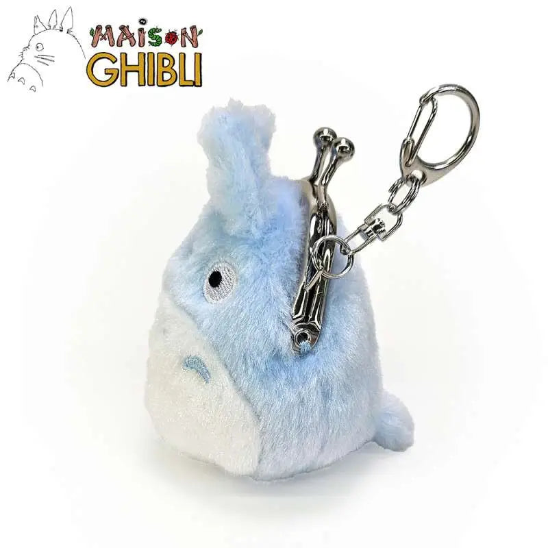 MY NEIGHBOR TOTORO MEDIUM BLUE TOTORO FUNWARI MINI COIN PURSE