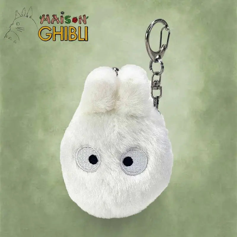 MY NEIGHBOR TOTORO SMALL WHITE TOTORO FUNWARI MINI COIN PURSE