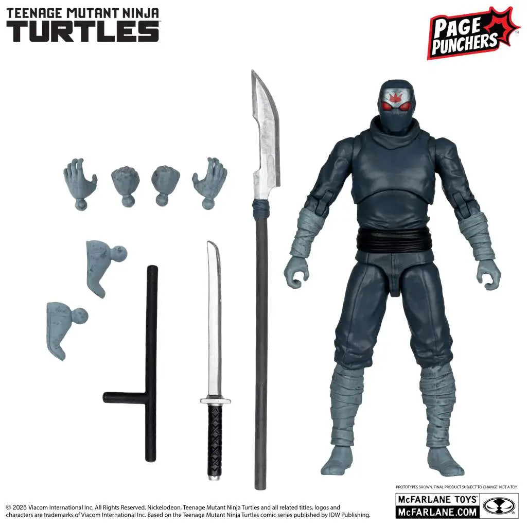 TEENAGE MUTANT NINJA TURTLES 5INCH FIGURE W/ COMIC ASSRT SET (6)