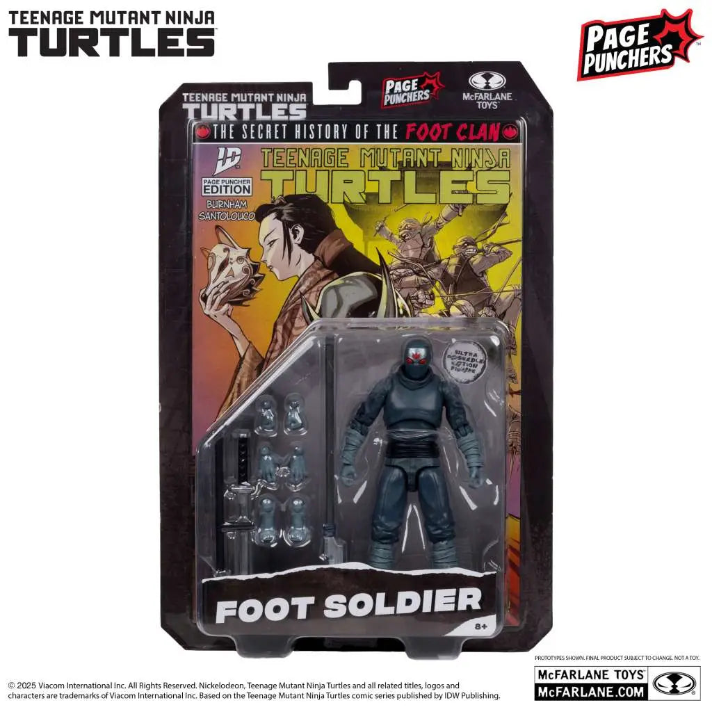 TEENAGE MUTANT NINJA TURTLES 5INCH FIGURE W/ COMIC ASSRT SET (6)