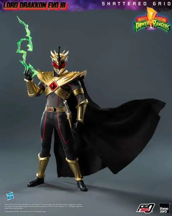 MMPR SHATTERED GRID LORD DRAKKON EVO III 1/6 AF